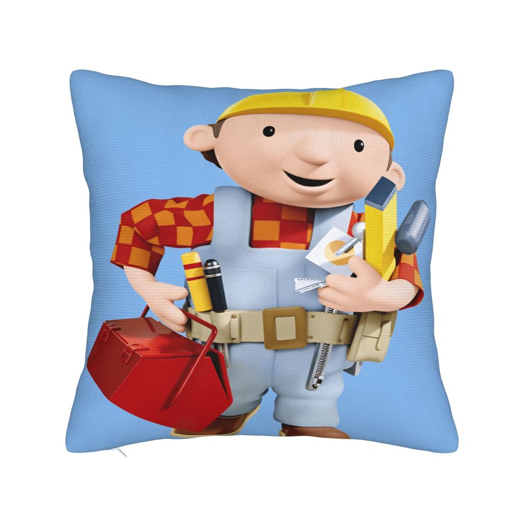 Наволочка Мультяшная B-Bob B-Builder Квадратная Наволочка Для Дивана Спальни Домашний Декор Смешные Наволочки