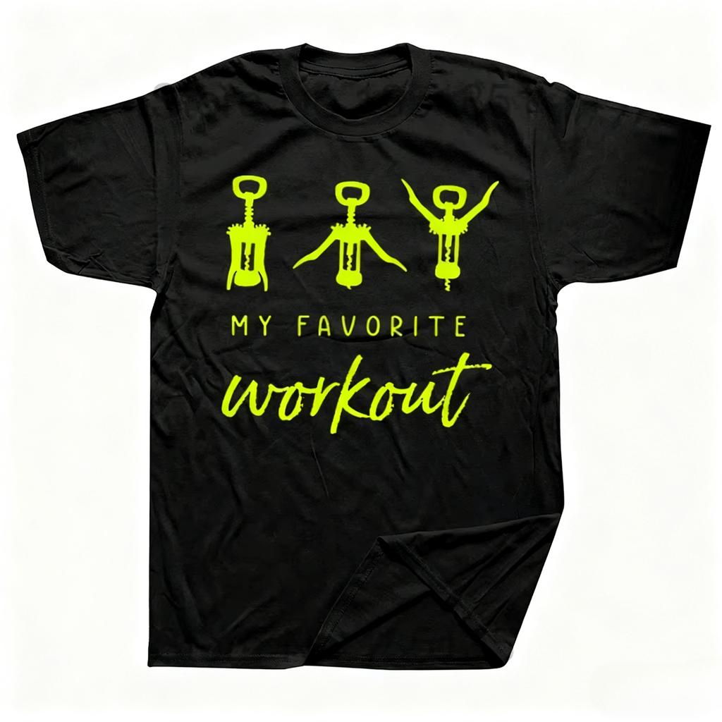 Corkscrew My Favorite Workout T-shirt