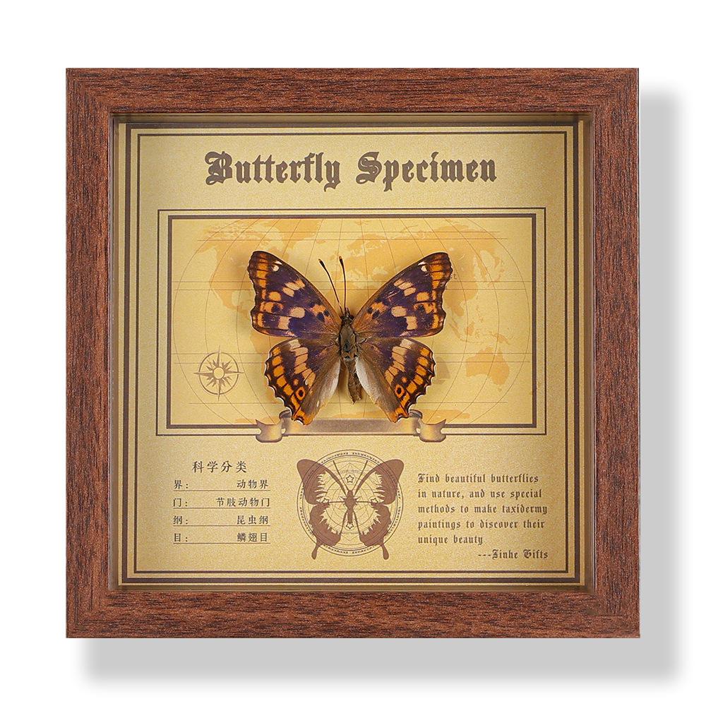 Фото рамка с настоящим specimen бабочки, декоративная картина, 3D украшение, ручная работа DIY, подарок на день рождения, specimen насекомого