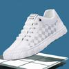 2023 Spring and Autumn New Sports Leisure Leather PU Trend Fashion Large Size Men's Shoes Small White Shoes