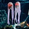 Подвесные фигурки черепов на Хэллоуин Декорации Деликатные подвесные фигурки черепов на Хэллоуин Офис Декорации для дома с привидениями