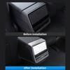Air Conditioning Outlet Frame for Tesla Model 3 Highland Model Y Launch Rear Air Outlet Anti Kick Protective Cover Accessories
