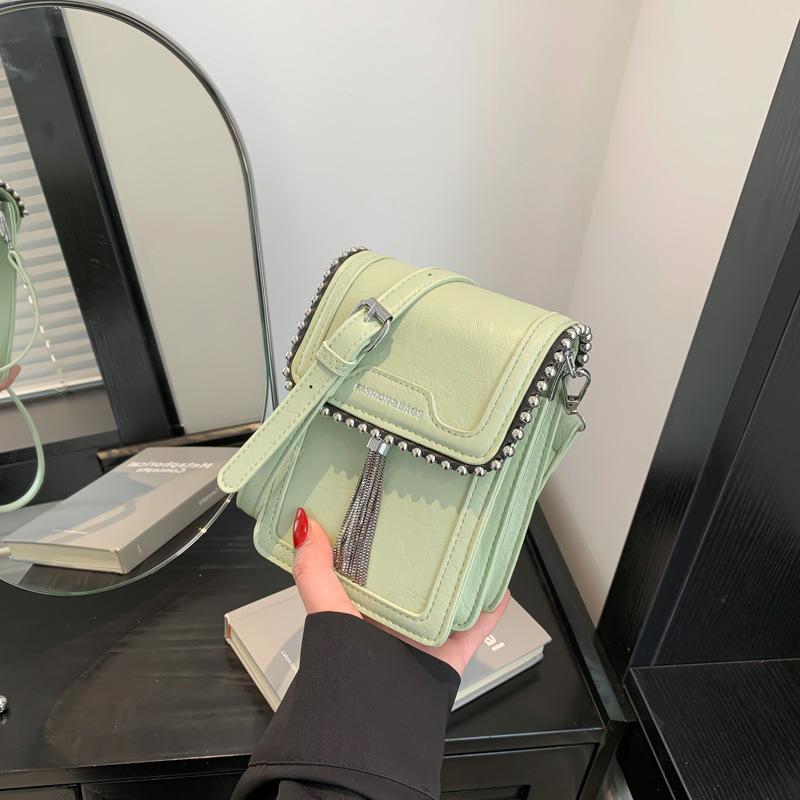 Сумка Sense женская 2024 новый нишевый дизайн модная сумка-мессенджер интернет знаменитости повседневная простая сумка для мобильного телефона