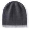 Unisex Cashmere Knit Beanie Hat Winter Warm Thick Foldable Ear Protection Cap Cold Weather