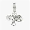 Pandora Family Infinity Triple Pendant Dangle Silver Charm 792201c01