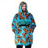 Scooby Doo Men's All-Over Print Blanket Hoodie