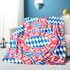 Munich FC Crest Printed Throws Blanket Soft Flannel Blankets for Couch Bed Gifts for Men Women Picnic blanket Christmas gifts