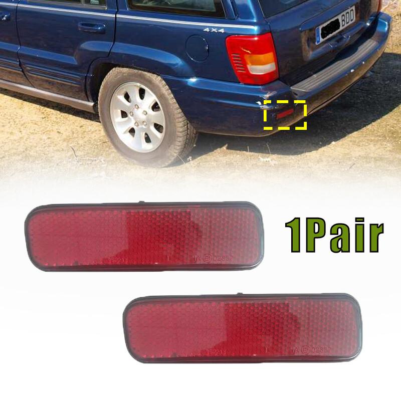 Задний отражатель бампера, габаритный фонарь для Jeep Grand Cherokee 1999-2006