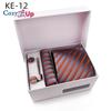 Cozy Up Ties for Men Set with Pocket Square Cufflink and Tie Clip | Necktie Handkerchief In Gift Box for Wedding