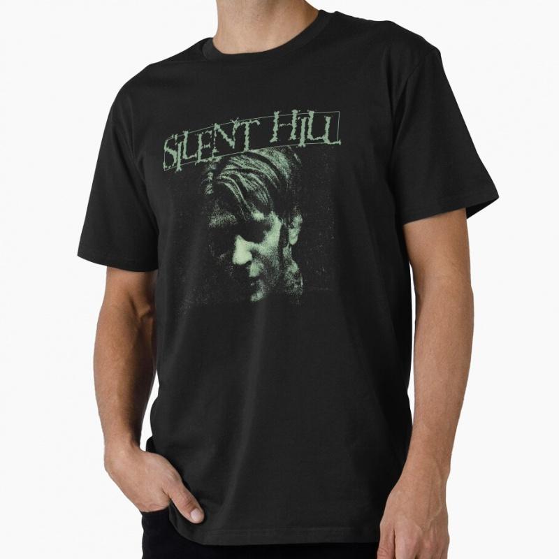 Katatonic Hill James Silent Hill F Horror Graphic Tee Short Sleeve Gift t Shirt 100 cotton printed Clothes All size tops