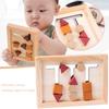 Kids Baby Wooden Learning Color Educational Toys Puzzle Montessori
