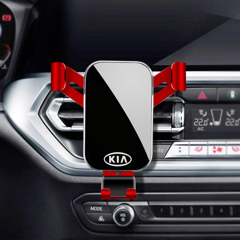 EKSP2 Car Interior Cell Phone Holder Vent Phone GPS Stand Support For KIA K9 Sportage Niro K5 Carnival EV6 EV9 EV3 Stinger Forte Ceed