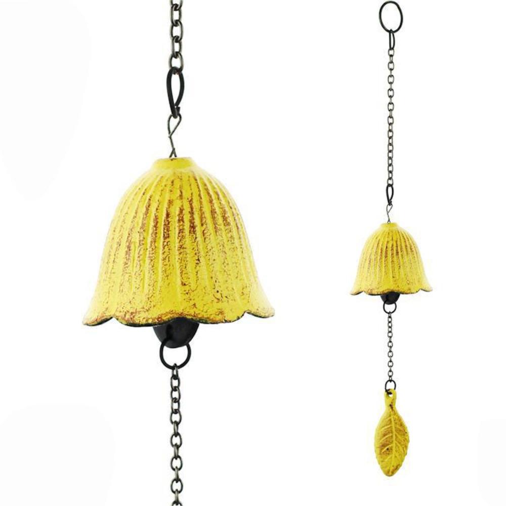 Creative Durable Cast Iron Wind Chime Decorations Holiday Gift Handmade Wind Chimes DIY Metal Garden Decoration Outdoor
