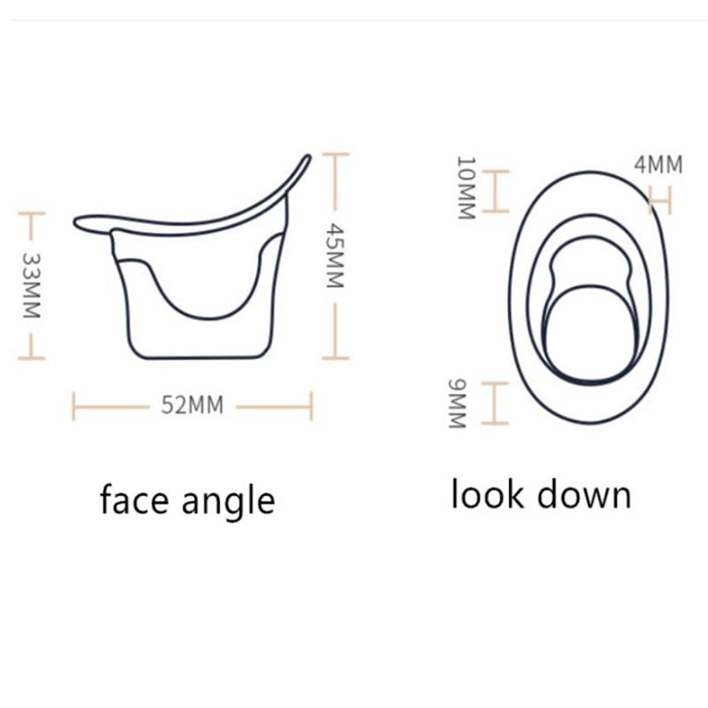 2шт чашка для промывки глаз силиконовая многоразовая мягкая чашка для ванны для глаз чашка для промывания глаз