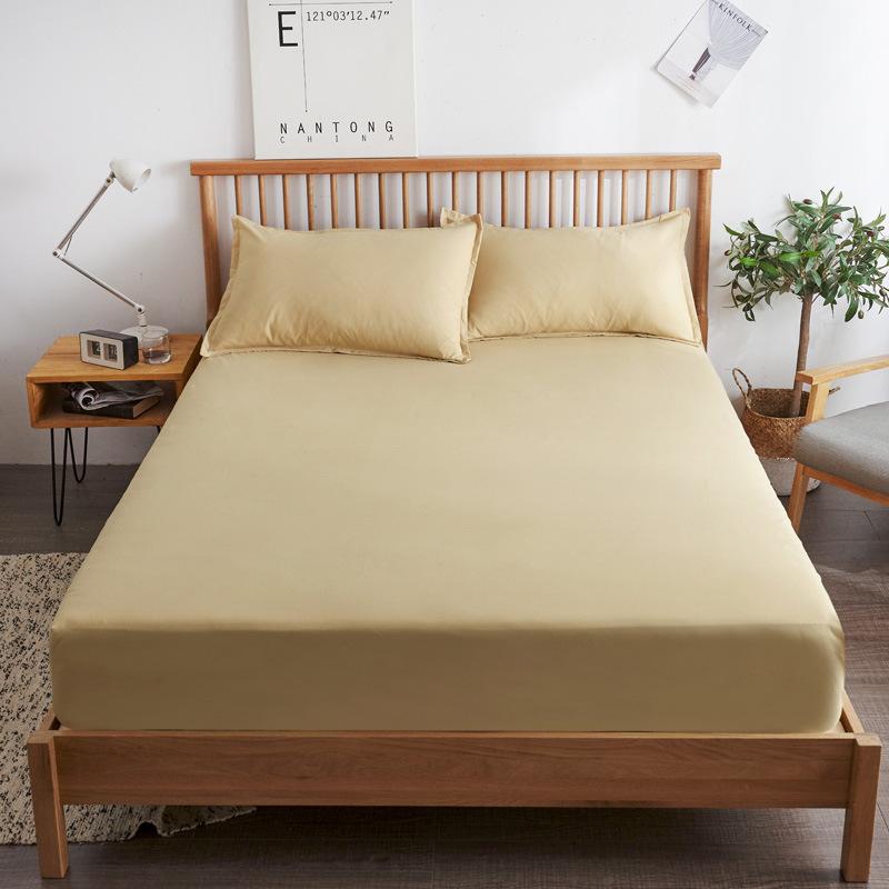 Хлопчатобумажные простыни с резинками, нескользящие регулируемые наматрасники (Без наволочки)