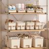 Ящик для хранения кухонных принадлежностей с колесами, контейнер для хранения бутылок и банок для приправ, органайзер для кухонного шкафа
