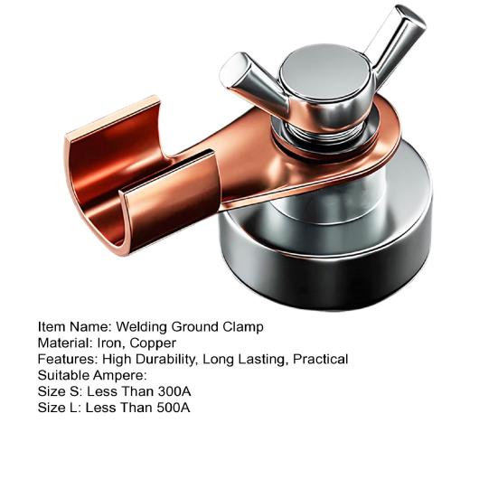 Magnetic Welding Ground Clamp Wear-resistant Safe Reliable Widely Application Magnetic Welding Ground Base Clamp Holder