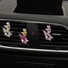 Car Air Freshener Perfume Diamond Outlet Clip Butterfly 3in1 Beautiful Butterflies Conditioner Car Accessories Interior Ornament