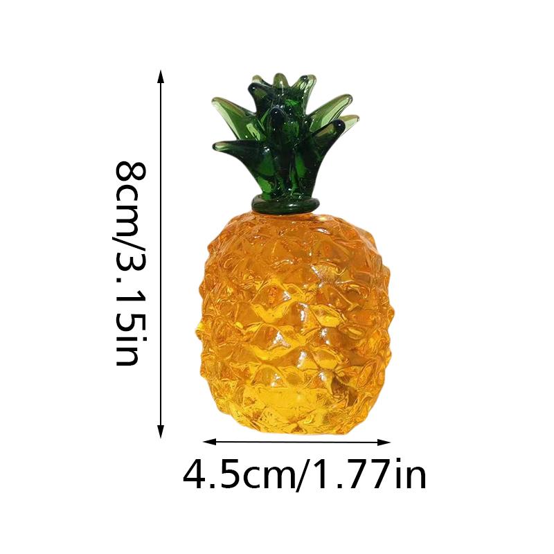 Красочные хрустальные фрукты украшение стола фруктовые фигурки подарок сувенир домашний декор