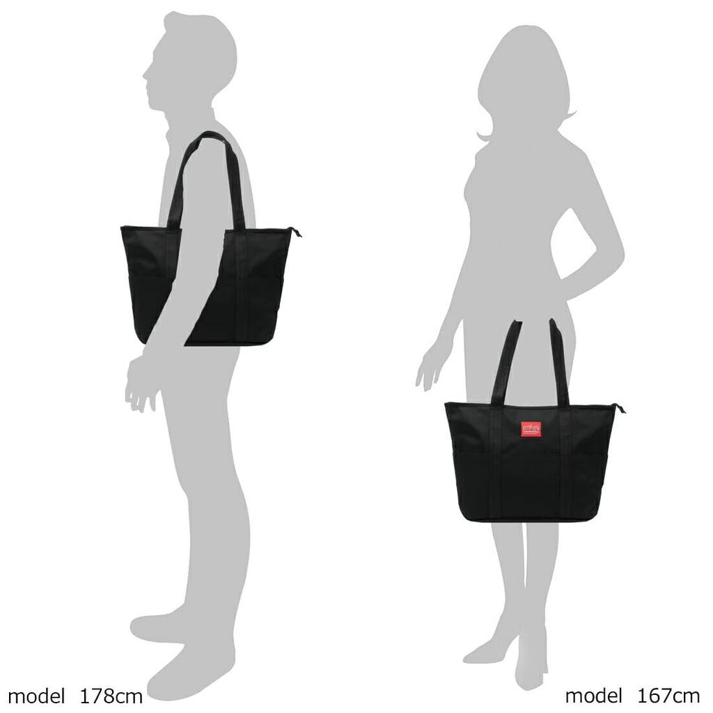 Сумка Tote Bag Tompkins Tote Bag Black 1336Z blk Совместимость с A4 [Manhattan Portage] Мужская Женская [Продукт]