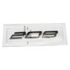 ABS New Letter Decal Car Trunk Emblem for Peugeot 508L 408X 508 408 308 208 Logo 3D Badge Rear Sticker JZESYHD4 Modification Accessories