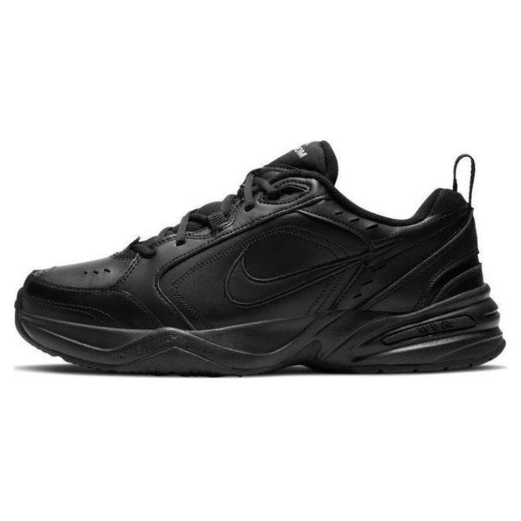 Nike Air Monarch 4 Nightfall Нескользящие износостойкие Низкие массивные кроссовки Унисекс Черный Коричневый 415445-001(Team98-)