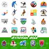 50 Наклеек Temu Green Football Американские Детские Футбольные Наклейки Футбольные Наклейки