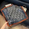 Luxury Paisley Square Scarf Women Print Satin Neckerchief Spring Hair Band Foulard Bandana Echarpe Tie Shawl Wraps
