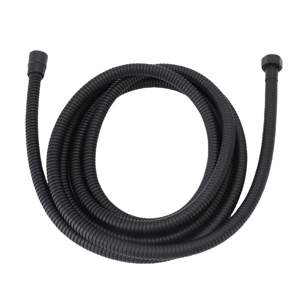 Шланг для душа очень длинный 3 метра удлинитель головки гибкий ручной водосберегающий для распылителя черный