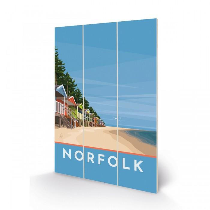 Мини-деревянная табличка Джорджины Уэстли Норфолк