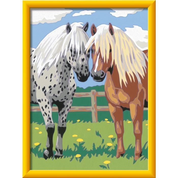 CreArt Kids 18x24cm Duo chevaux