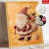 Christmas Pearl Painting Kit Handmade DIY Santa Claus Gift Bag Home Decoration Painting