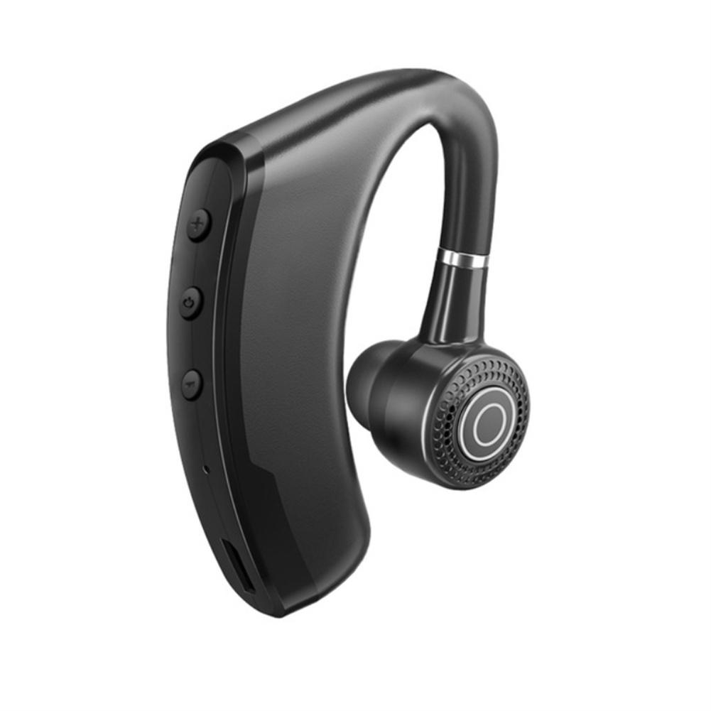 V9 Bluetooth-совместимая гарнитура Беспроводная гарнитура с шумоподавлением и стереонаушниками для прослушивания музыки с микрофоном