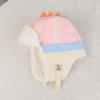 Polyester Cartoon Trapper Hat Ear Protection Kids Earflap Hat Dinosaur Winter Hat  Cold Weather
