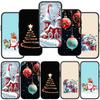 Чехол для телефона для Samsung Galaxy S25 S24 S23 iPhone 16 15 Xiaomi Redmi Note 14 13 12 16E X 11 Pro Max OPPO Moto Huawei A4 Обложка с рождественской елкой и оленем