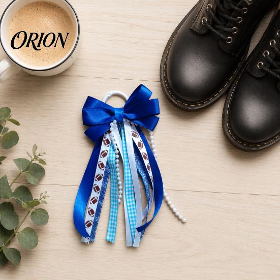 Boot Charm with Loop 2Pcs Ribbon Bow for Cowgirl Boots, Women Satin Western Decorations Hanging Ring, Universal Decoration Accessories