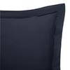 Taie d'oreiller "Prestige" 100% Satin de coton Peigné 120 fils /cm² Coton Pur - 50x70 - Prestige Bleu Velours