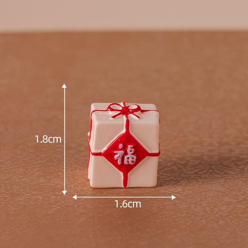 Cute Mid-Autumn Festival MooncakesRabbitsAnimal Garden Landscaping Decorations Accessoriesand Small Desktop Ornaments