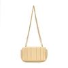 Tory Burch Kira Double T Logo Magnetic Closure Flap Shoulder Bag Women Shoulder Bag Dune 142567-251