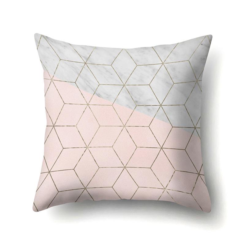 Полиэстеровая наволочка Автомобильная декорация Домашняя наволочка с принтом Подушка для поясницы Чехол для автомобильной подушки Чехол для подушки для головы