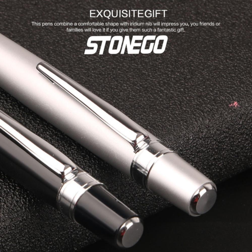 Мини-вращающаяся металлическая шариковая ручка STONEGO, деловой рекламный подарок, средне-масляная ручка