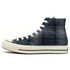 Кеды Chuck Taylor All Star 70 Hi Plaid Pack Черные 162405c