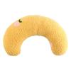 Подушки для кошек и собак Мягкая U-образная плюшевая подушка для маленьких собак для шейного отдела позвоночника