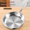 Stainless Steel Non-Stick Frying Pan with Lid