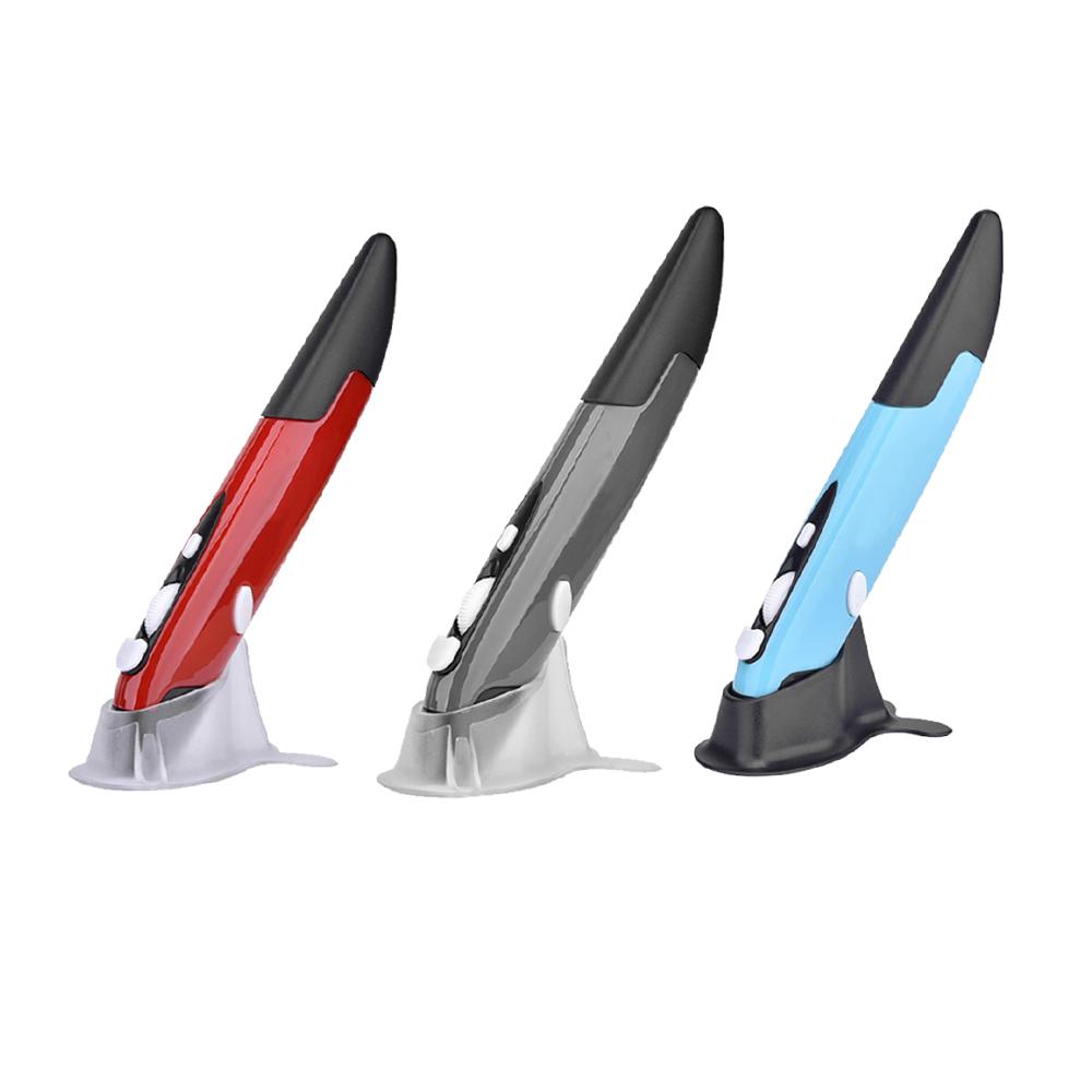 Беспроводная оптическая ручка 2,4 ГГц, регулируемая оптическая ручка-презентер с разрешением 500/1000 точек на дюйм для ПК Android