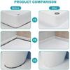 3.2M PVC Bath Sink Sealing Strip Tape Caulk Strip Self Adhesive Waterproof Mould-Proof Wall Sticker Sink Edge Tape for Bathroom Kitchen Accessories