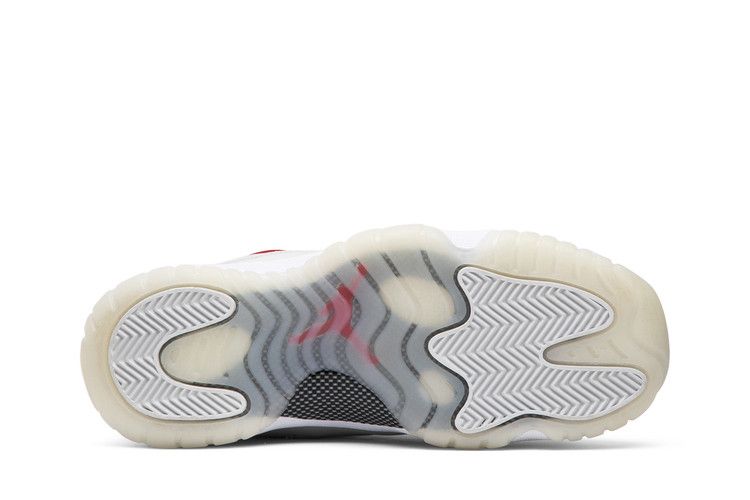 Kids' Sneakers Jordan 11 Retro Platinum Tint (GS) Platinum Tint/University Red-Sail