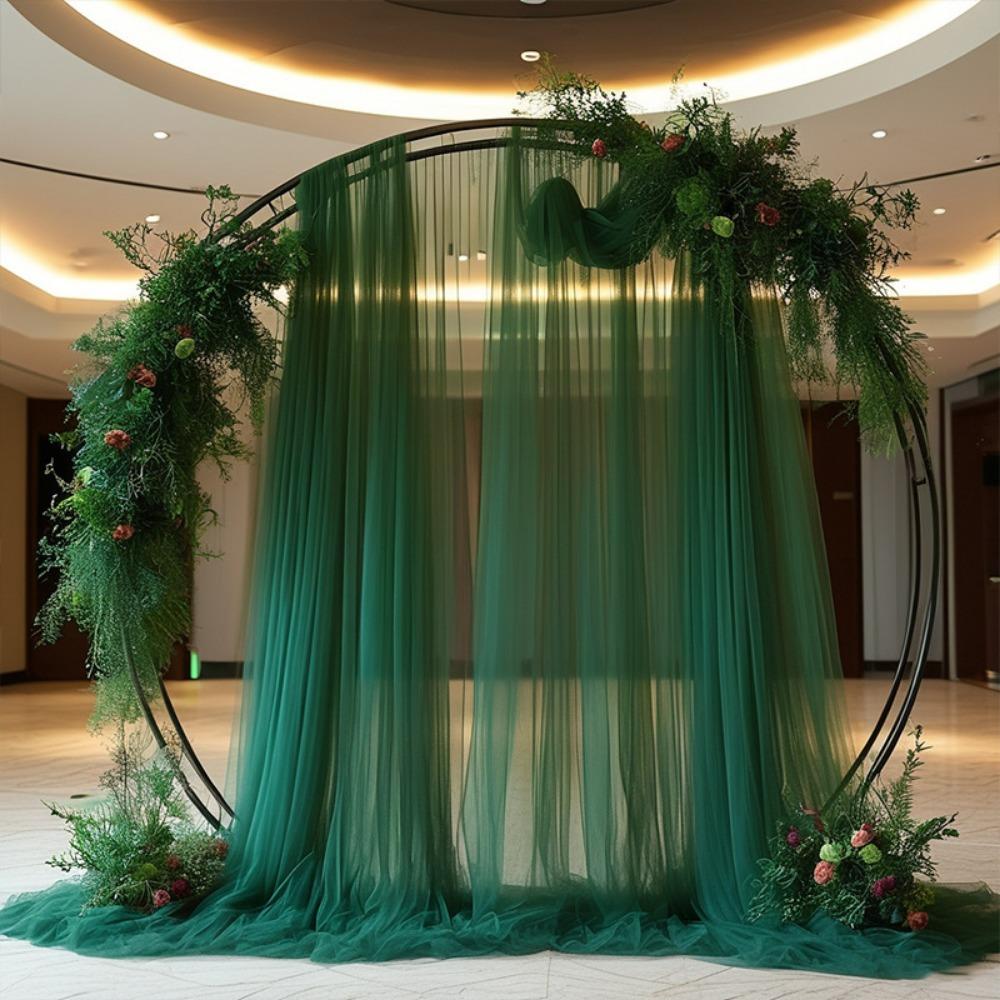 Rod Pocket Backdrop Curtains Multicolor Photography Background Drapes Wedding Decor