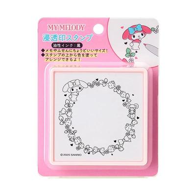 Sanrio My Melody Проникающая печать Япония НОВЫЙ Персонажи Sanrio