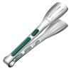 Practical Non-stick Serving Food Lightweight Stainless Steel Food Tongs for Outdoor BBQ Clip